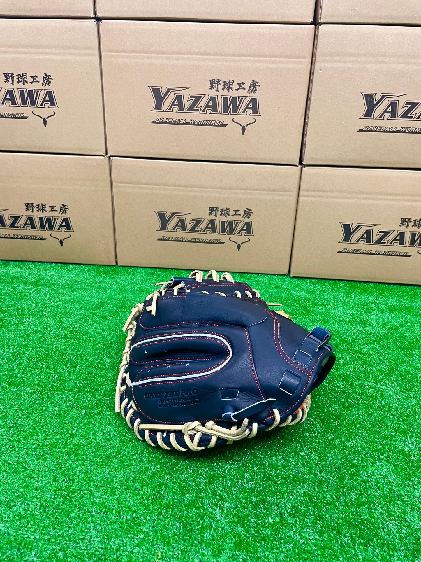 ハタケヤマ硬式キャッチャーミット　PRO-M9IB　Iブラック