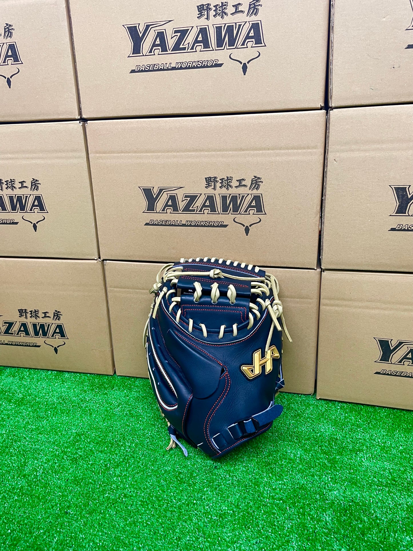 ハタケヤマ硬式キャッチャーミット　PRO-M9IB　Iブラック