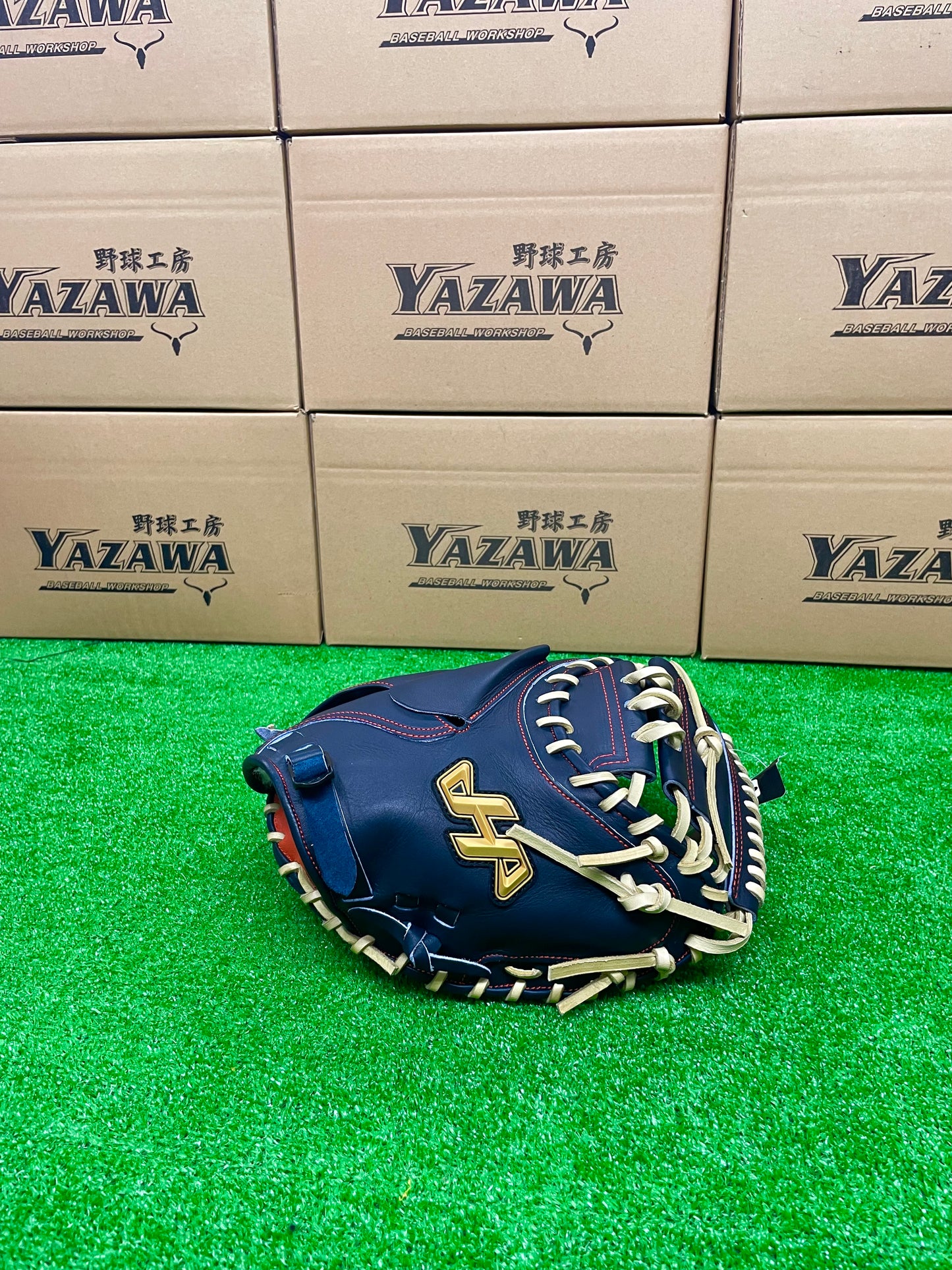 ハタケヤマ硬式キャッチャーミット　PRO-M9IB　Iブラック