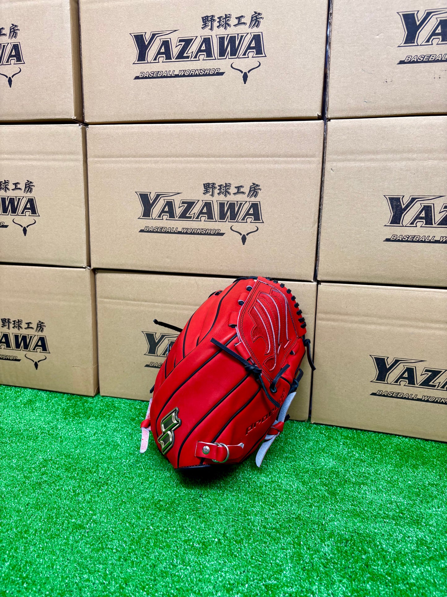 SSK　軟式投手用グラブ　PNC71925F【7S】Bオレンジ×ブラック