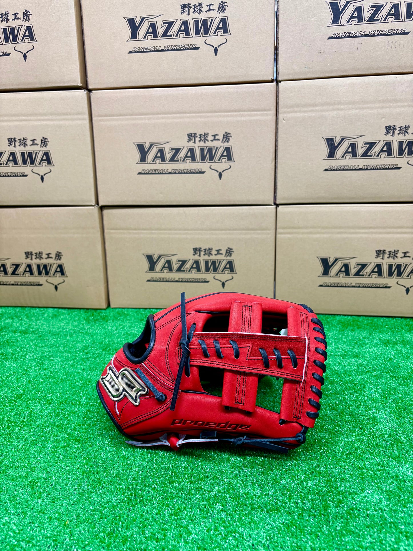 SSK　軟式内野手用グラブ PNC76125F【６L】Bオレンジ×ブラック