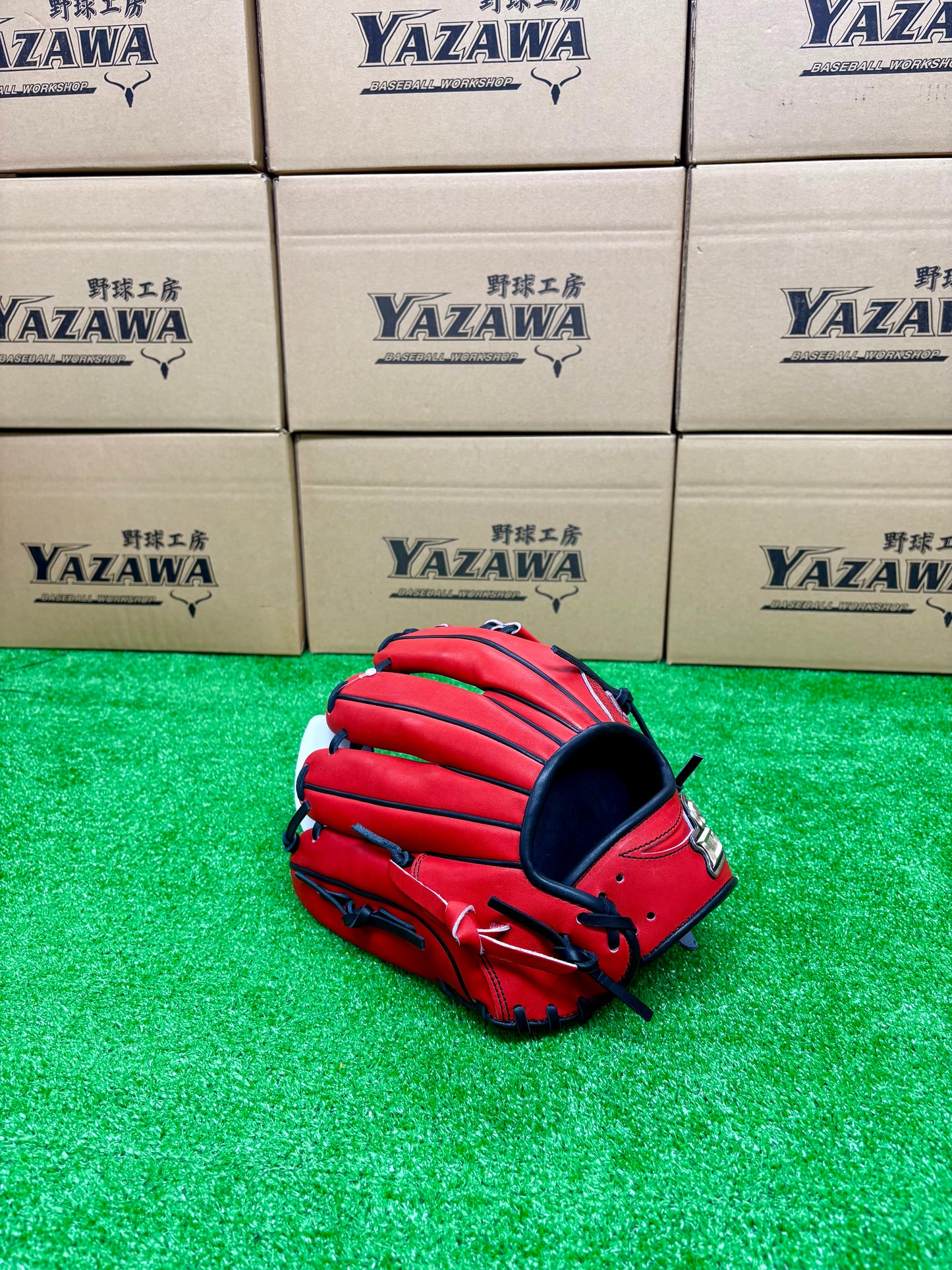 SSK　軟式内野手用グラブ PNC76125F【６L】Bオレンジ×ブラック