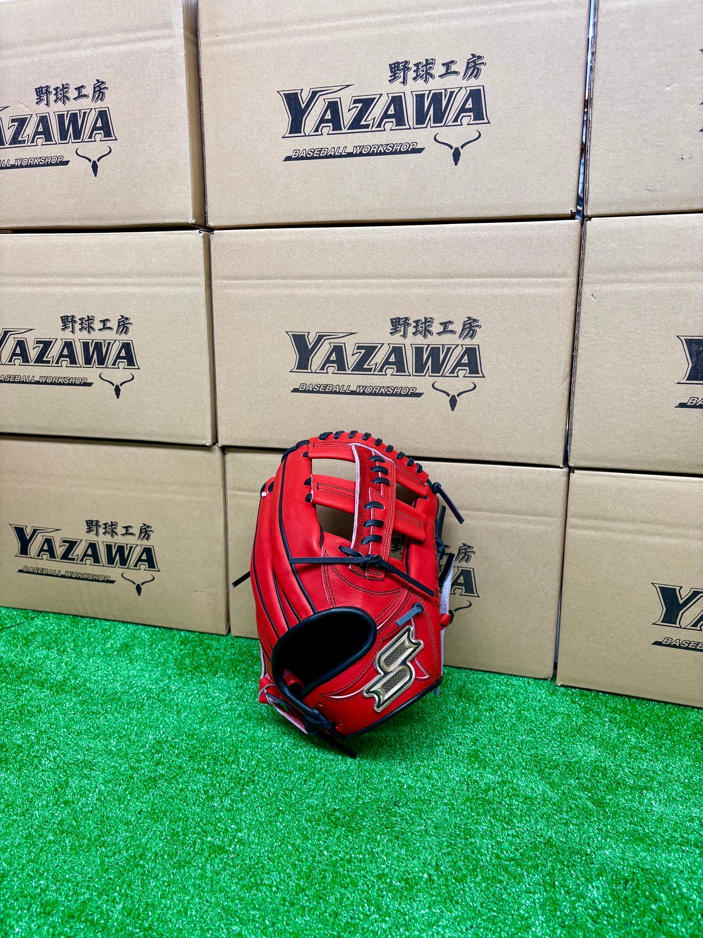 SSK　軟式内野手用グラブ PNC76125F【６L】Bオレンジ×ブラック