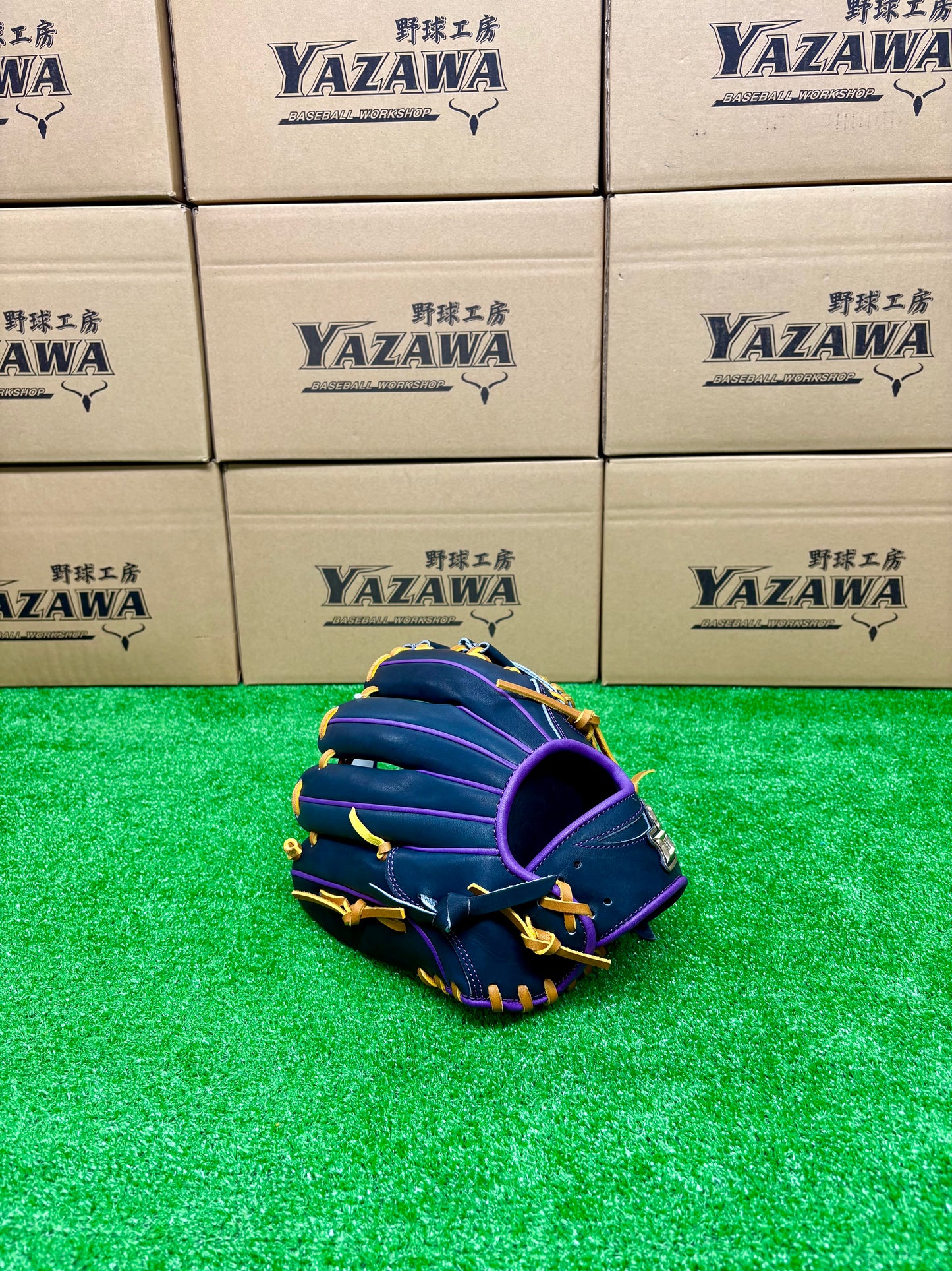 SSK　軟式内野手用　PNC84425F【６S】Nブラック×パープル