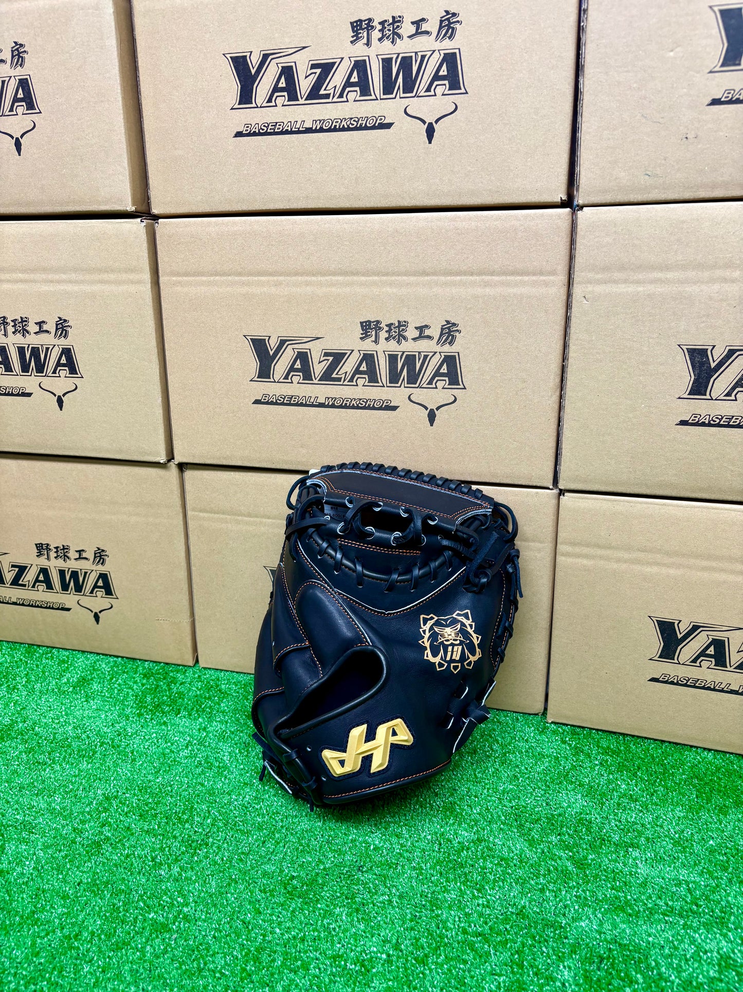 ハタケヤマ限定軟式キャッチャーミット　PRO-G10　M19型　甲斐拓也モデル　