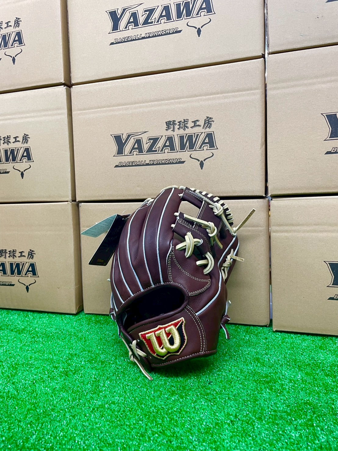 Wilson硬式内野手用87型Dブラウン【型付け済み】