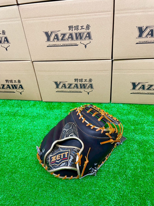 ZETTダイヤモンドショップ限定軟式キャッチャーミット中村型
