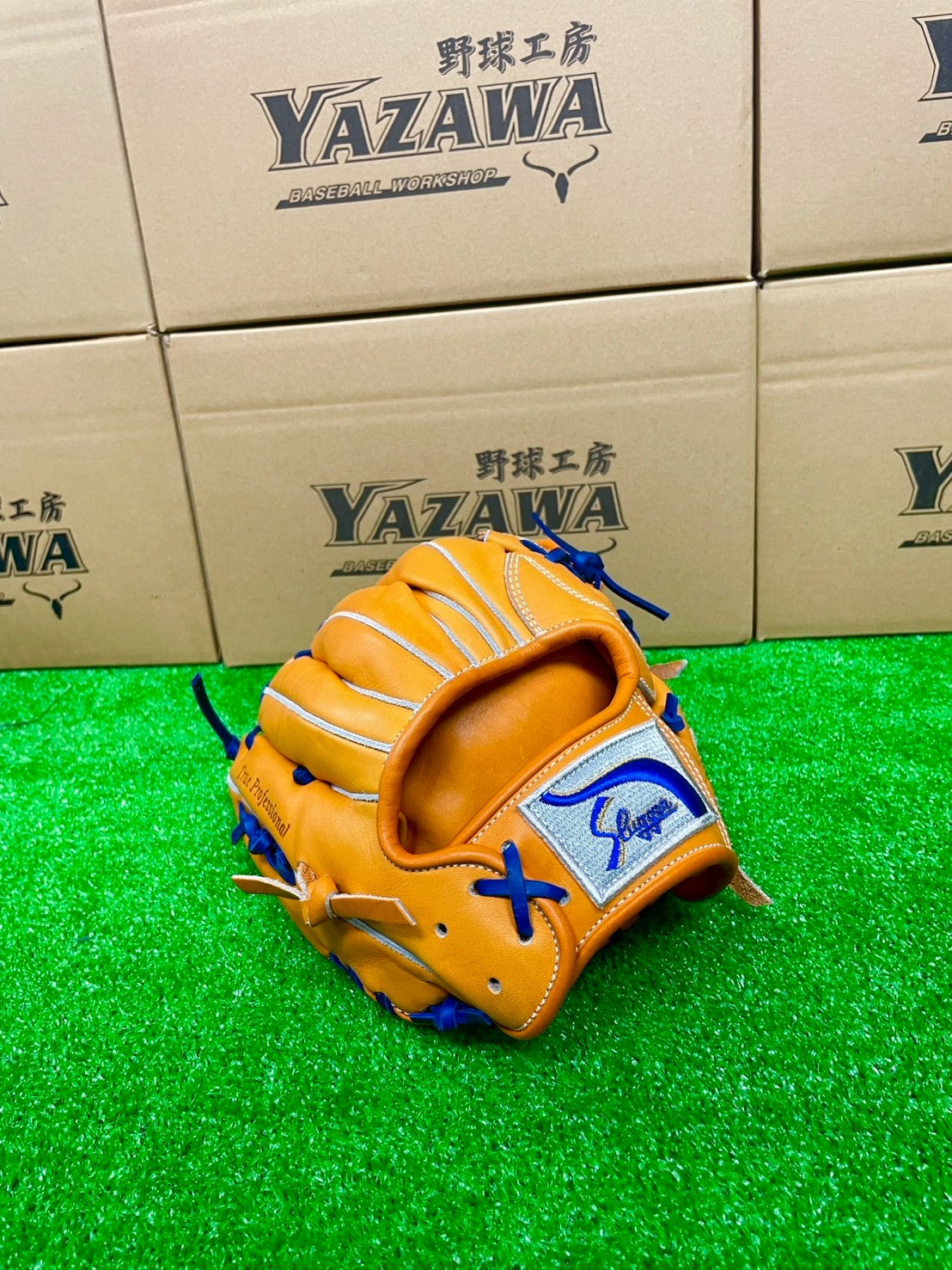 久保田スラッガー　硬式内野手用AR4　女子野球対応モデル【型付け済み（小指2本）】