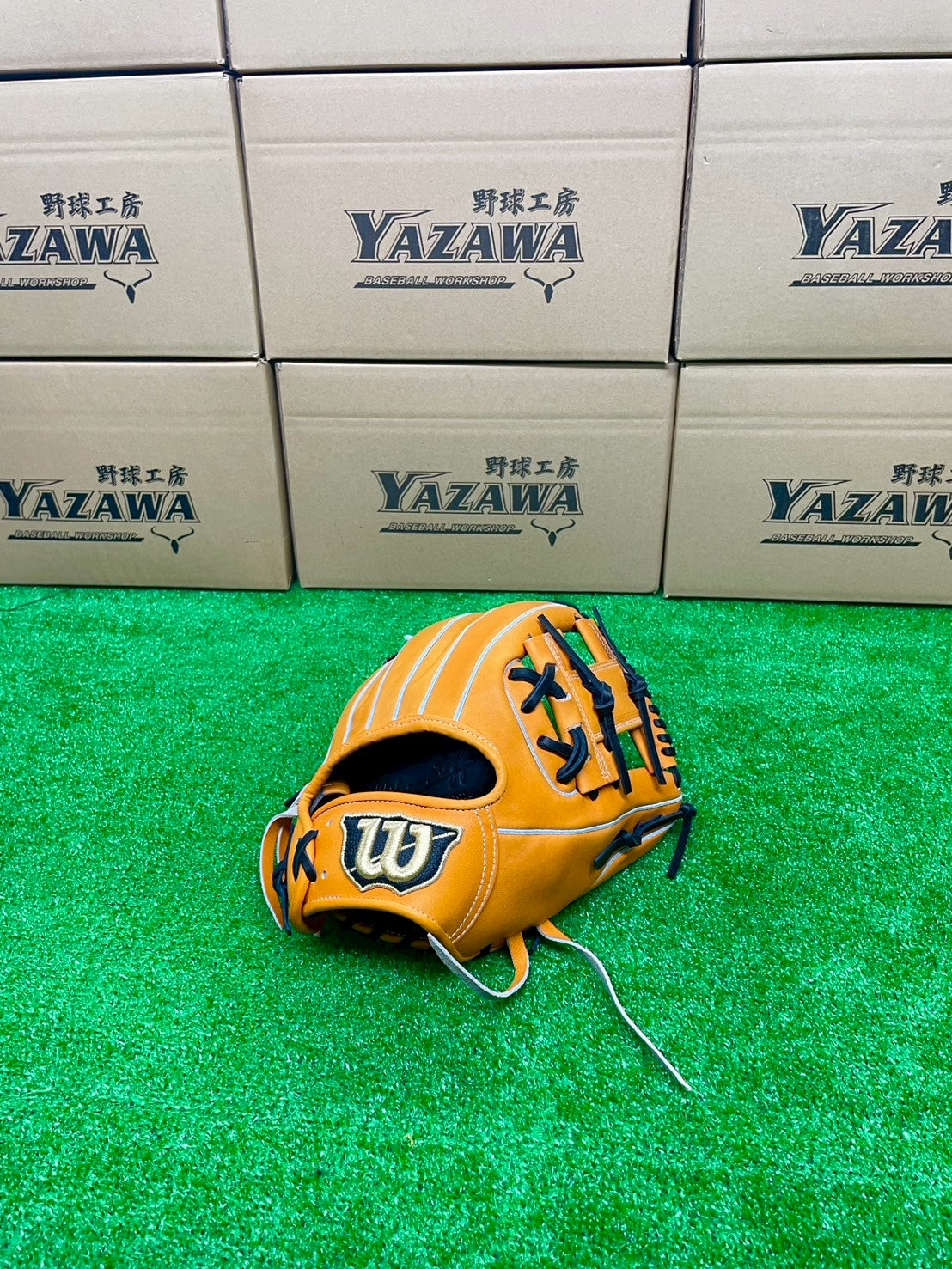 Wilson　硬式内野手用グラブ　86型　Wオレンジ