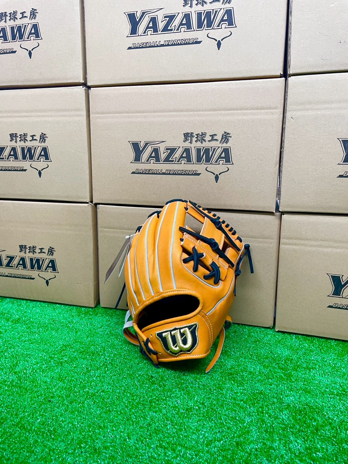 Wilson　硬式内野手用グラブ　86型　Wオレンジ