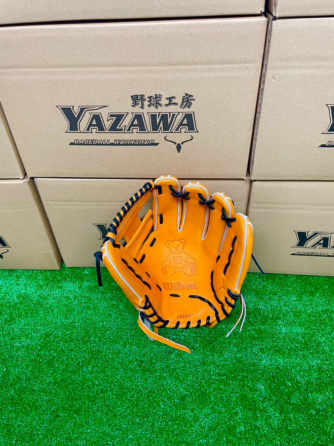 Wilson　硬式内野手用グラブ　86型　Wオレンジ