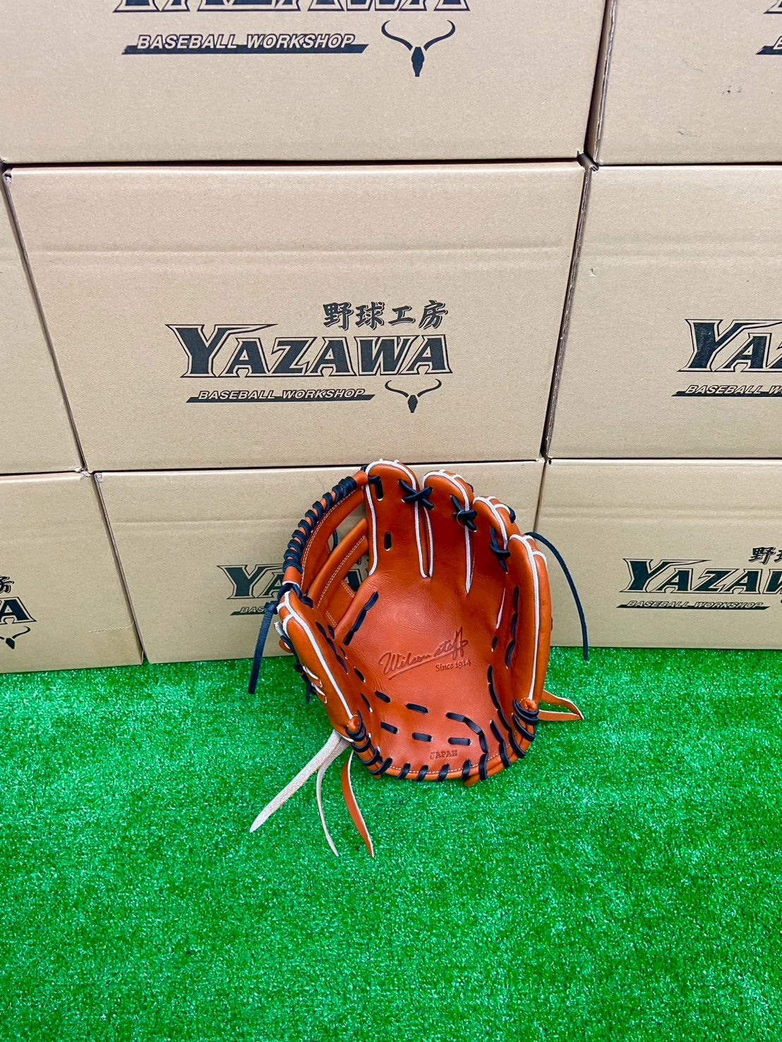 Wilson　硬式内野手用グラブ　D5型　Tオレンジ