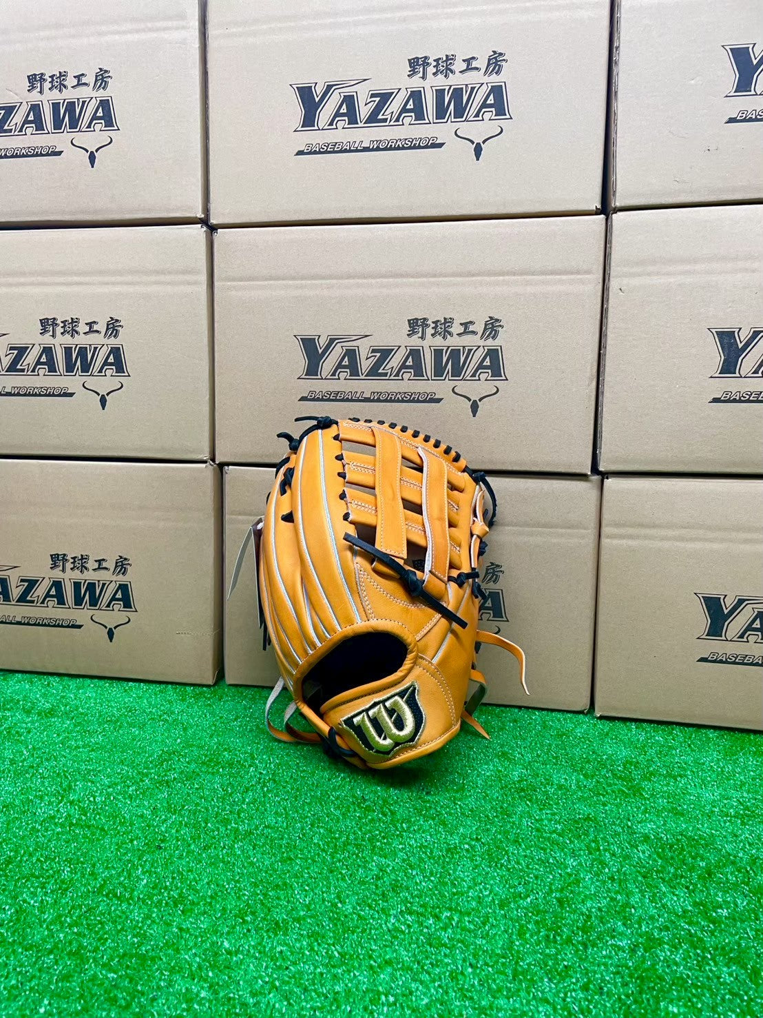 Wilson　硬式外野手用グラブ　D8型　Wオレンジ