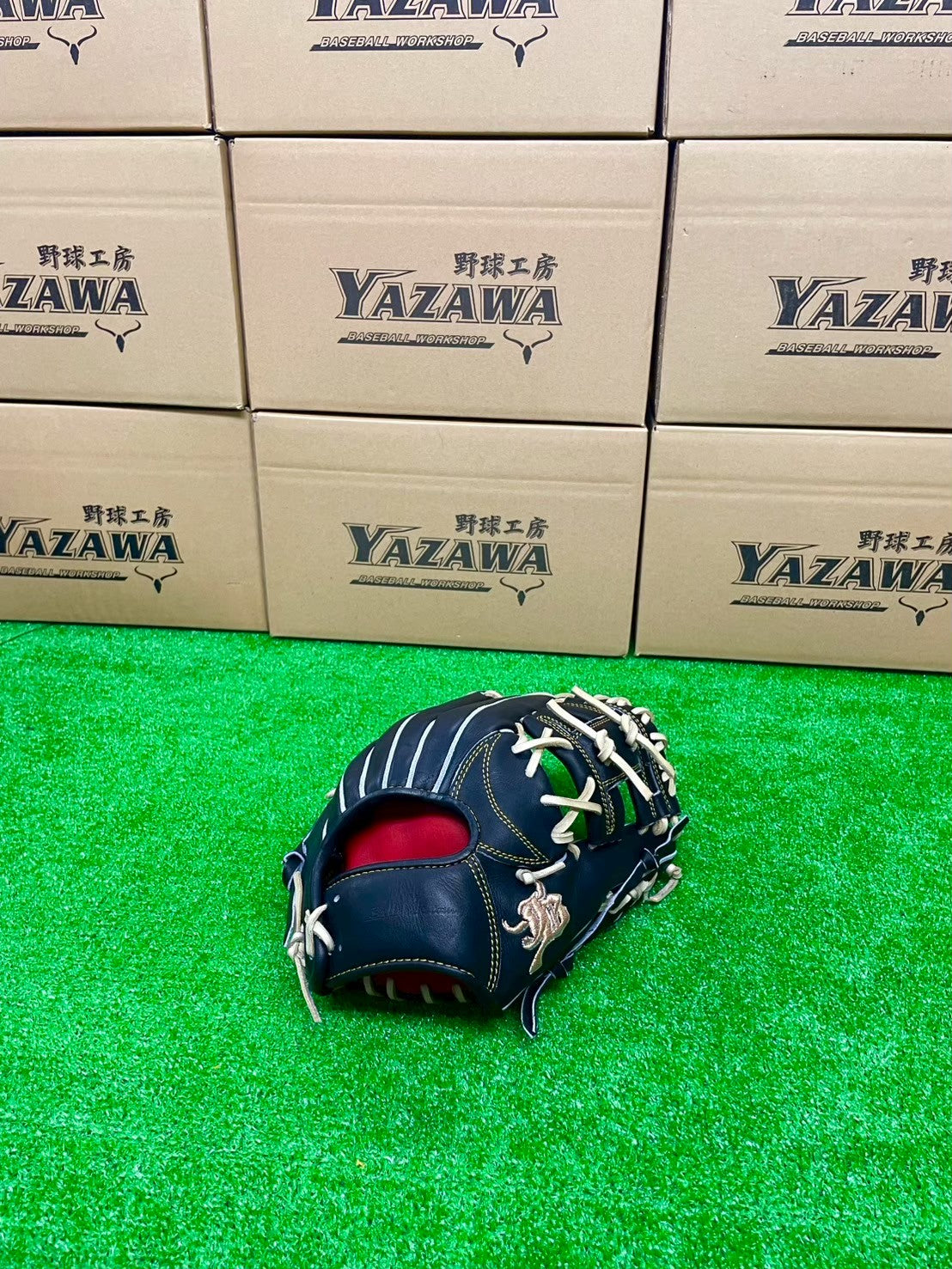 和牛JB　硬式店舗別注グラブ　JB-006S　ブラック×キャメル