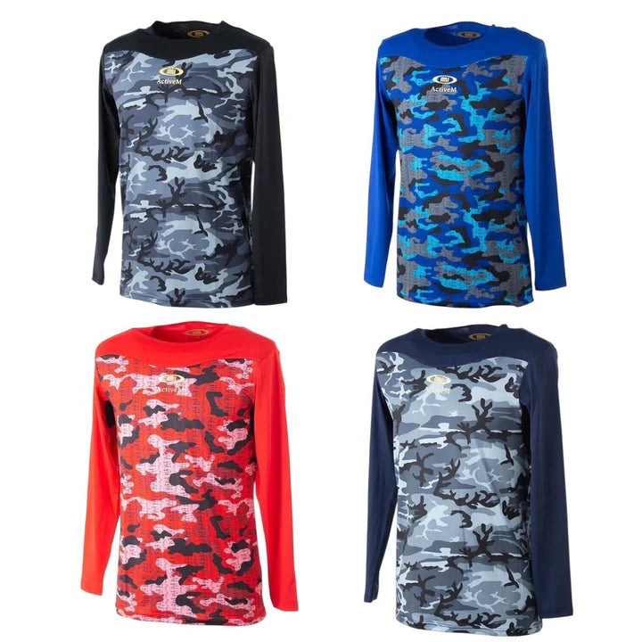 アクティブーム　長袖コンフォートインナー【全４色】