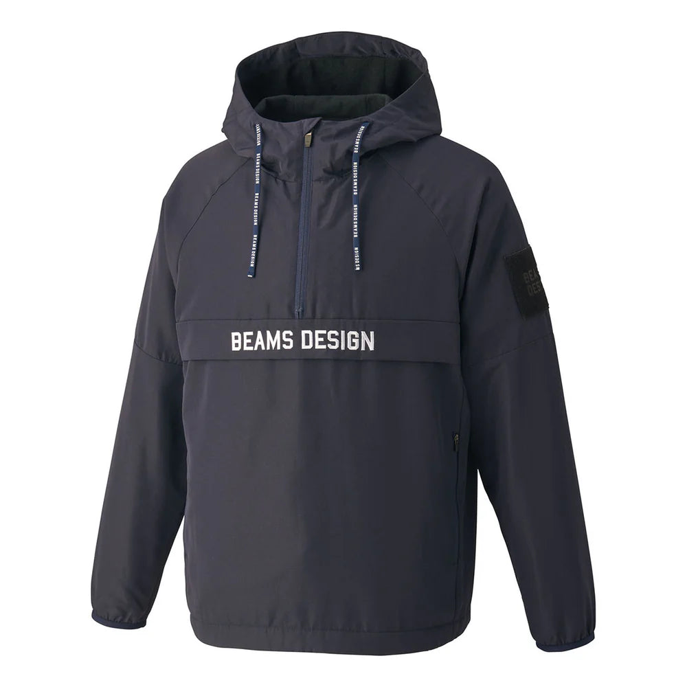 【ダイヤモンドショップ限定】ZETTbyBEAMS　DESIGNハーフジップウォームジャケット　B0F72302　ネイビー